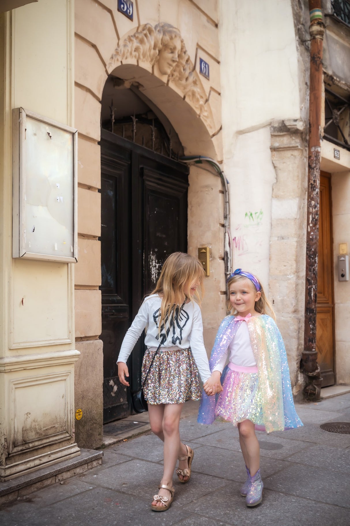 Paillettenrock A Star is Born 4–6 Jahre