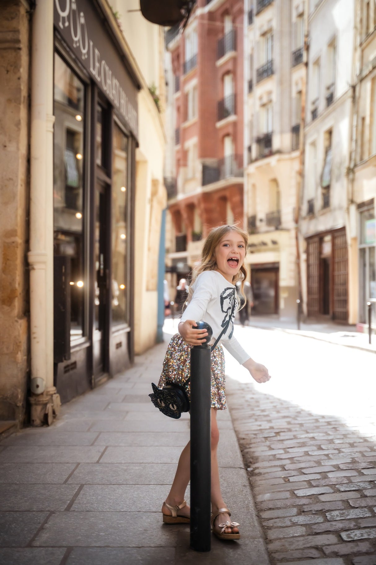 Paillettenrock A Star is Born 4–6 Jahre