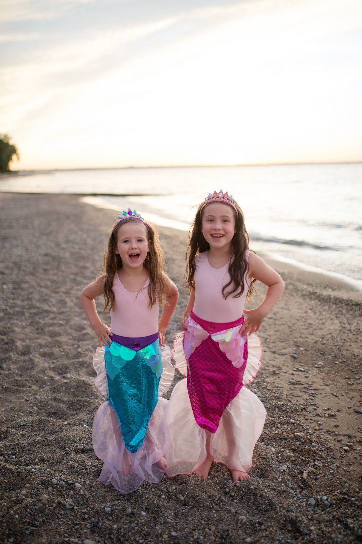 Meerjungfrau Rock & Krone 5-6 Jahre