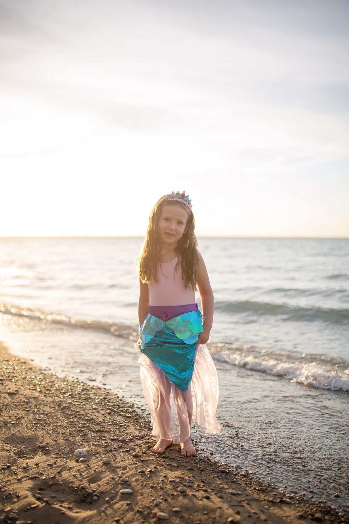 Meerjungfrau Rock & Krone 5-6 Jahre