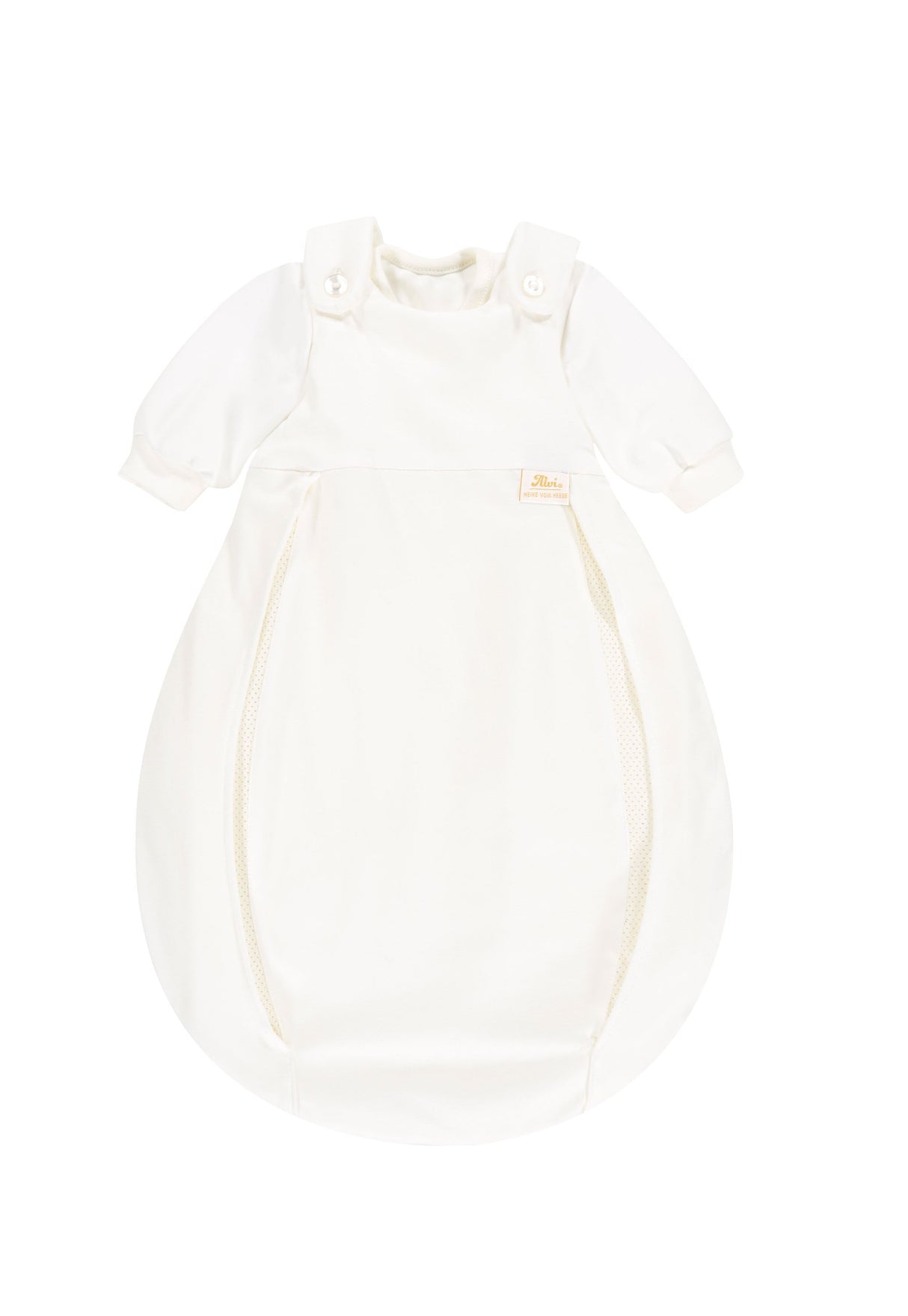 Baby-Mäxchen mit Belüftungssystem Supima/ weiß Größe 74