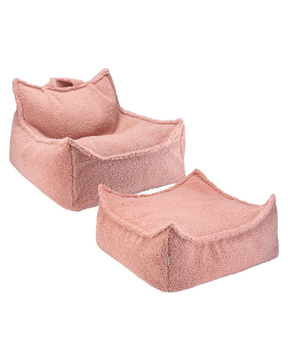 Sitzsack & Ottomane Set/ Guave