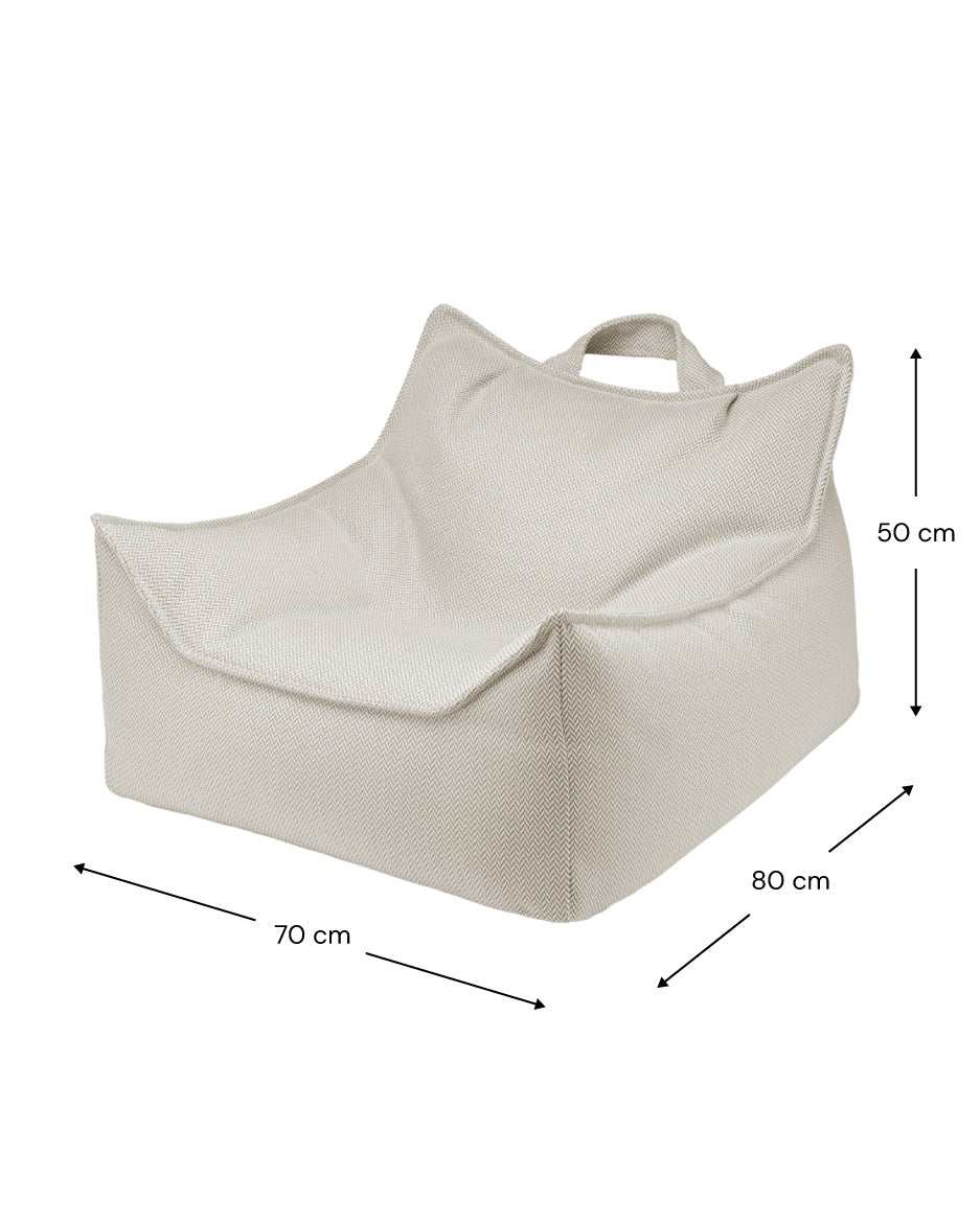 Outdoor Sitzsack & Ottomane Set/ Terra