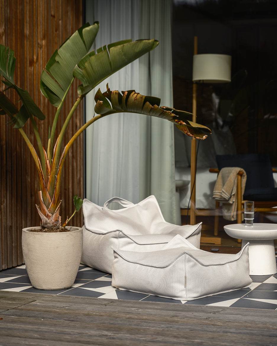 Outdoor Sitzsack & Ottomane Set/ Terra