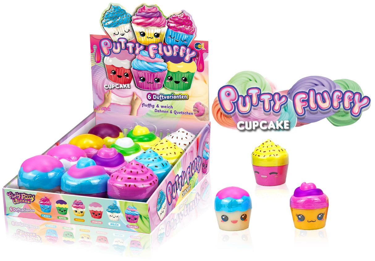 Fluffy Putty Cupcake (1 Stück)
