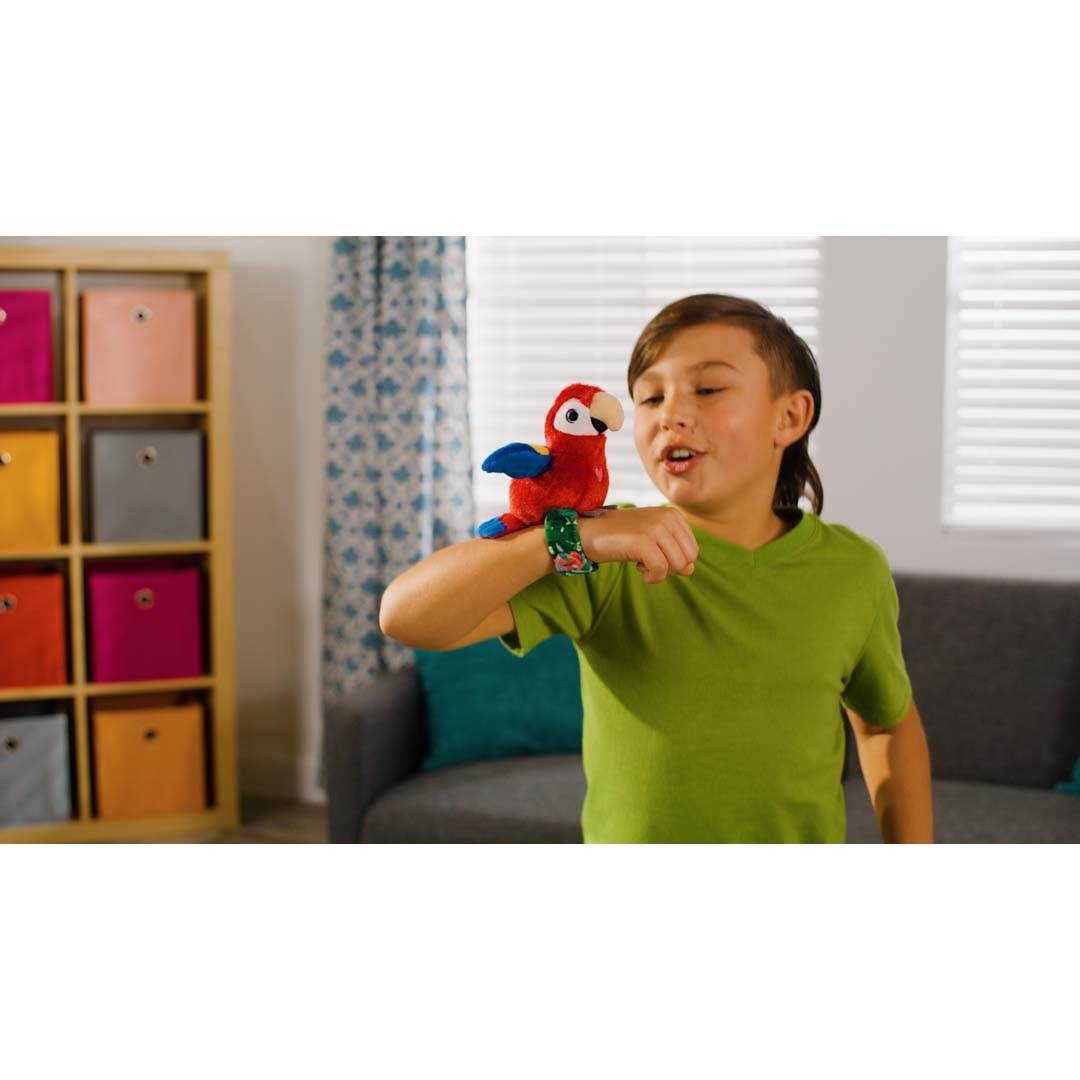 Happy Yappers Roter Papagei