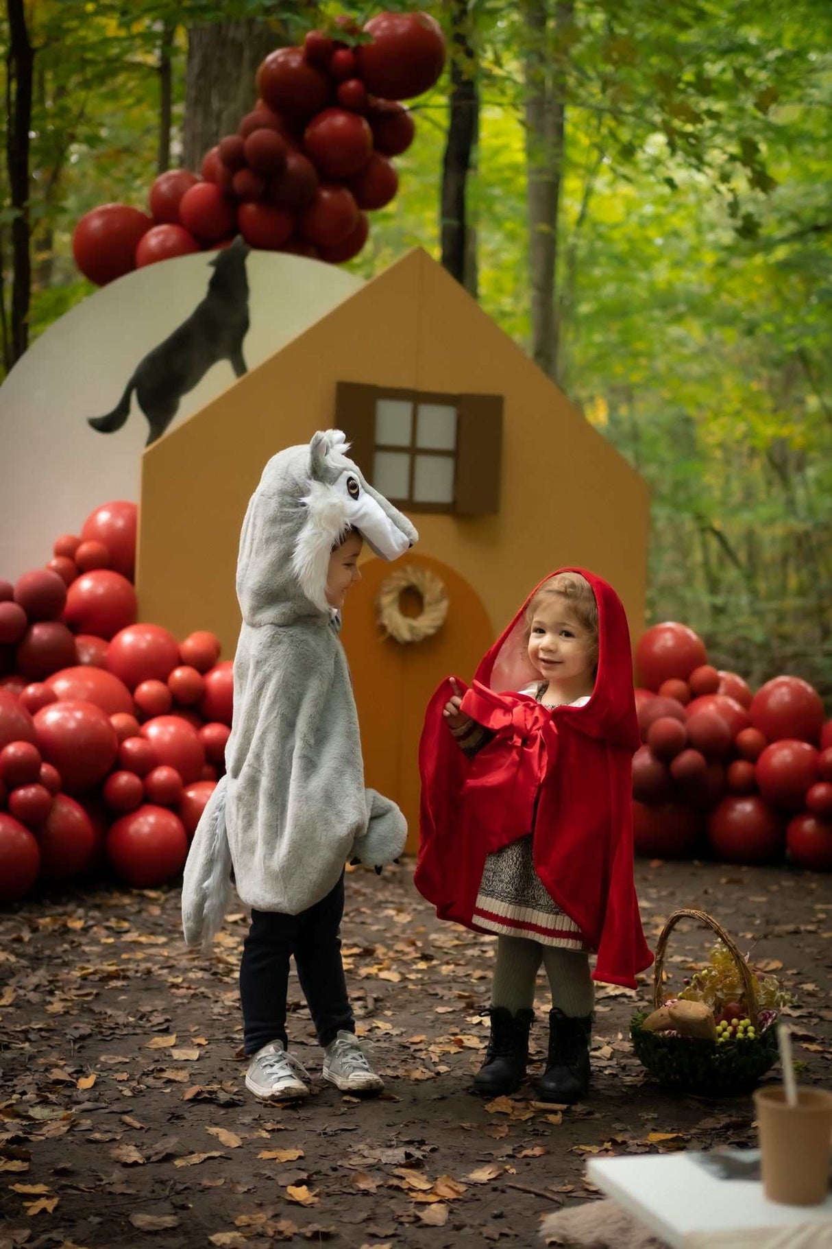 Rotkäppchen Cape 4-6 Jahre