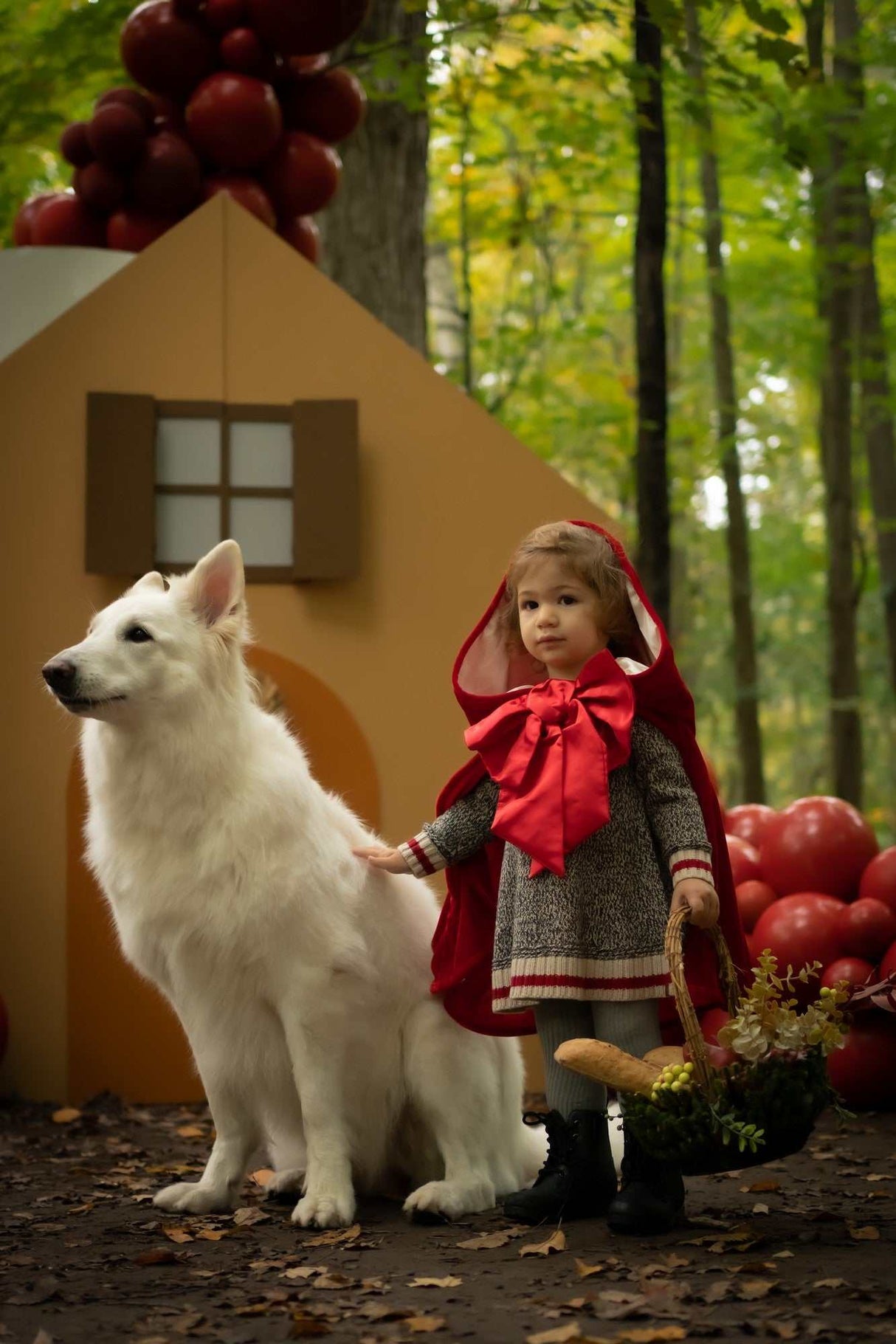 Rotkäppchen Cape 4-6 Jahre