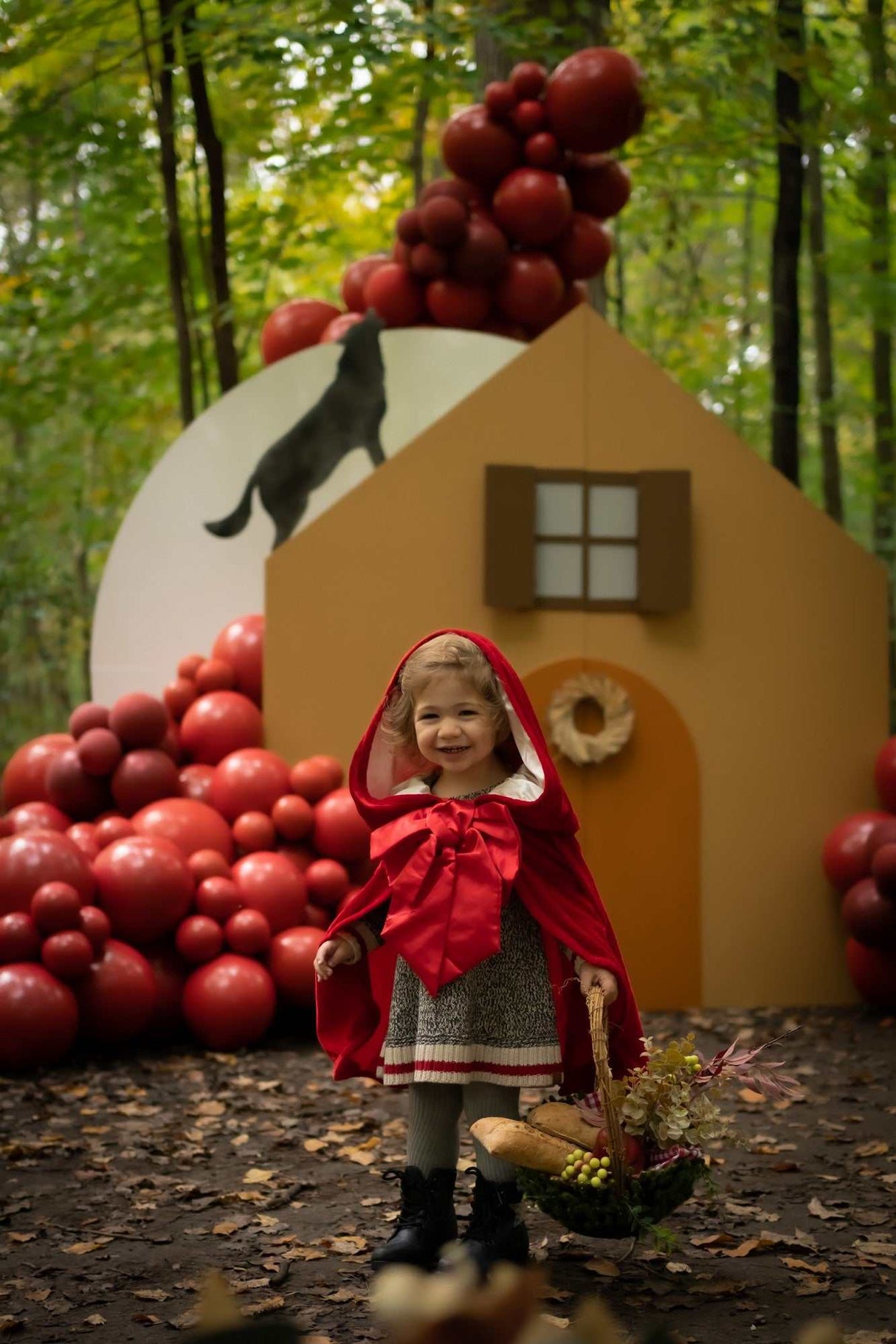 Rotkäppchen Cape 4-6 Jahre