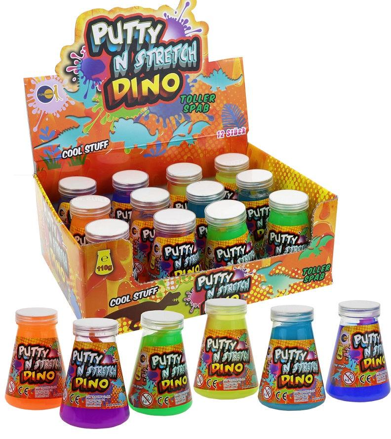 Dino Putty n stretch dehnbarer Dinosaurierfigur in verschiedenen Farben