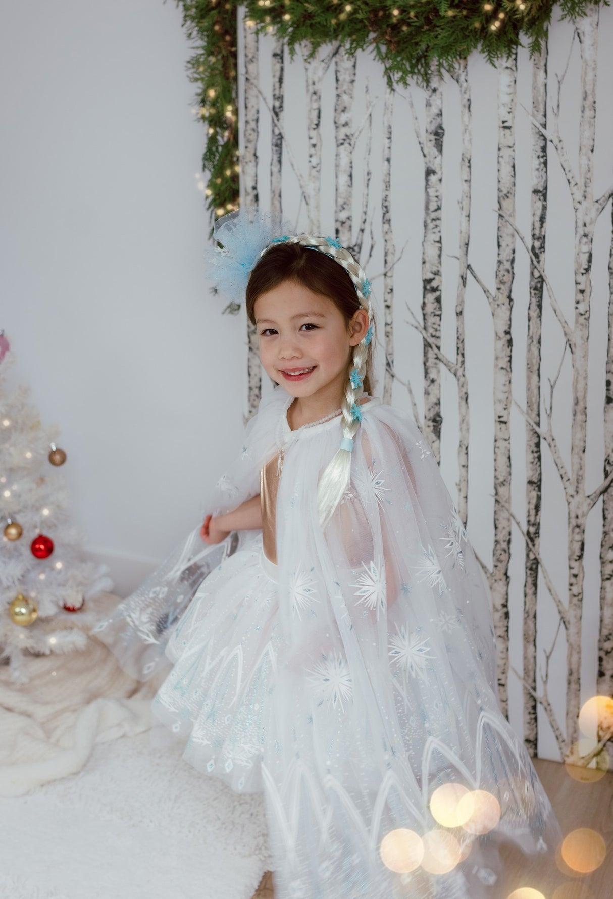 Winter Wonderland Umhang 3-4 Jahre