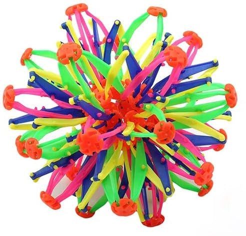 Bunte Rainbow Sphere mit leuchtenden Farben und vielseitigen Lichteffekten aus Kunststoff