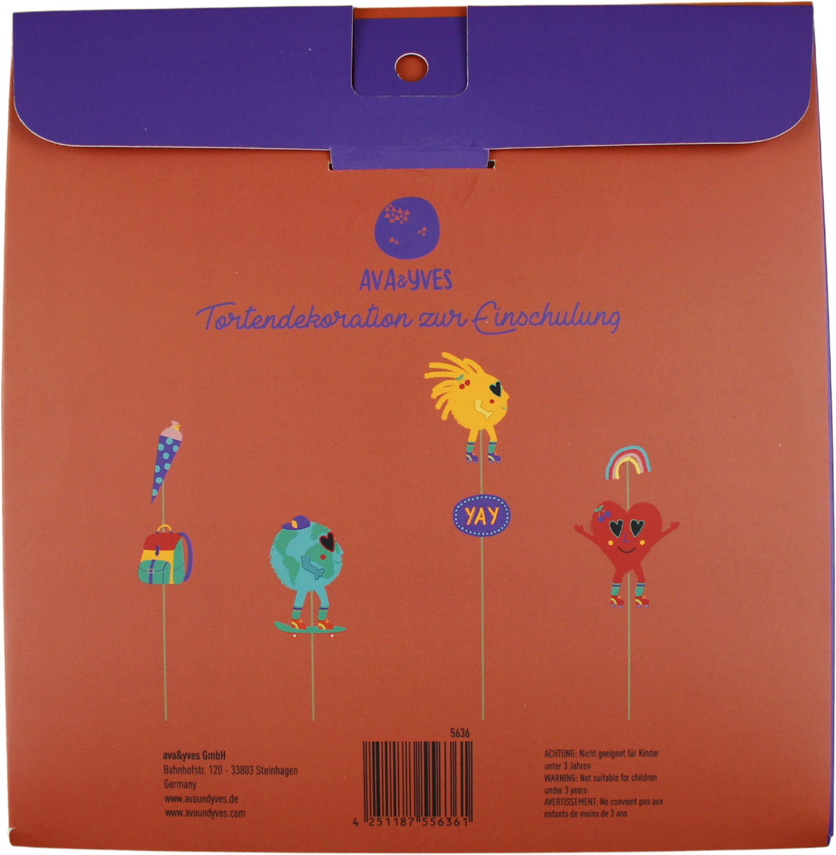 Cake Topper Sunny and Friends