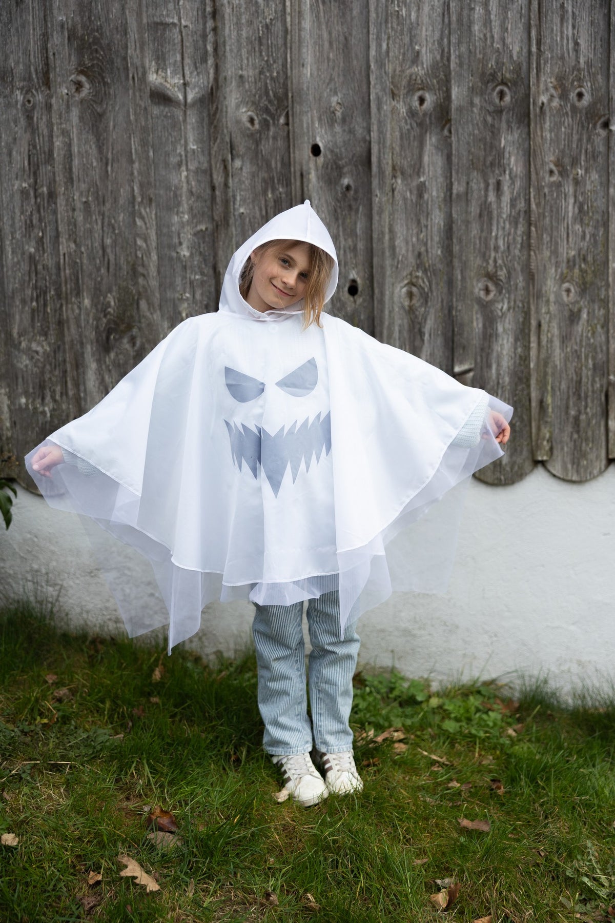 Spooky Geister Poncho 5-6 Jahre