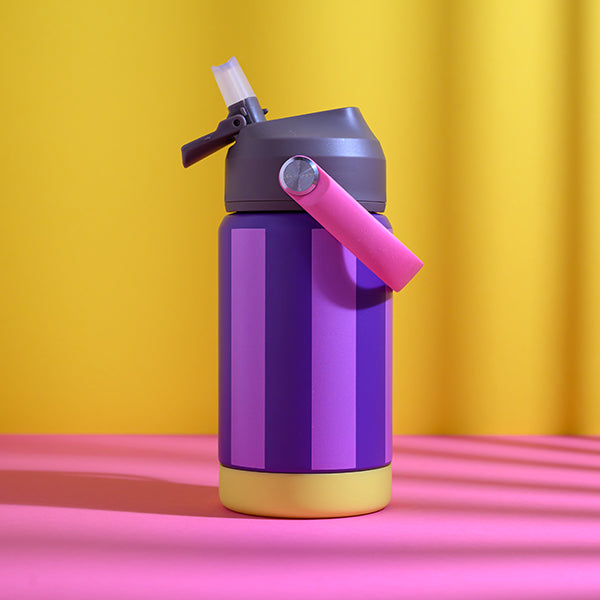 Trinkflasche Stripes lila-flieder 35ml