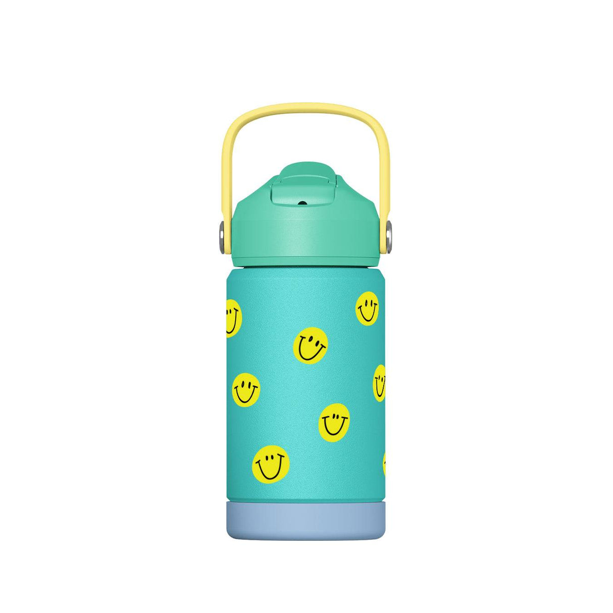 Trinkflasche Smile, türkis