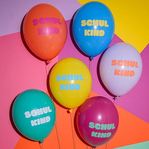 Luftballons Schulkind