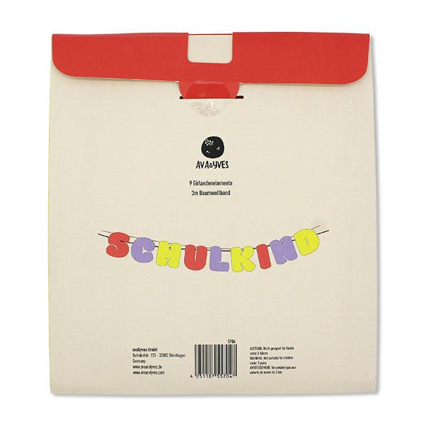 Girlande „Schulkind“