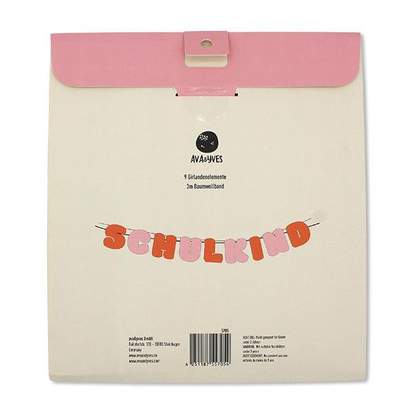 Girlande „Schulkind“
