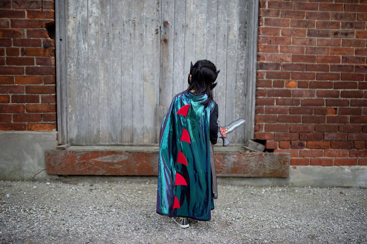 Drachenritter-Umhang & Maske 5-6 Jahre