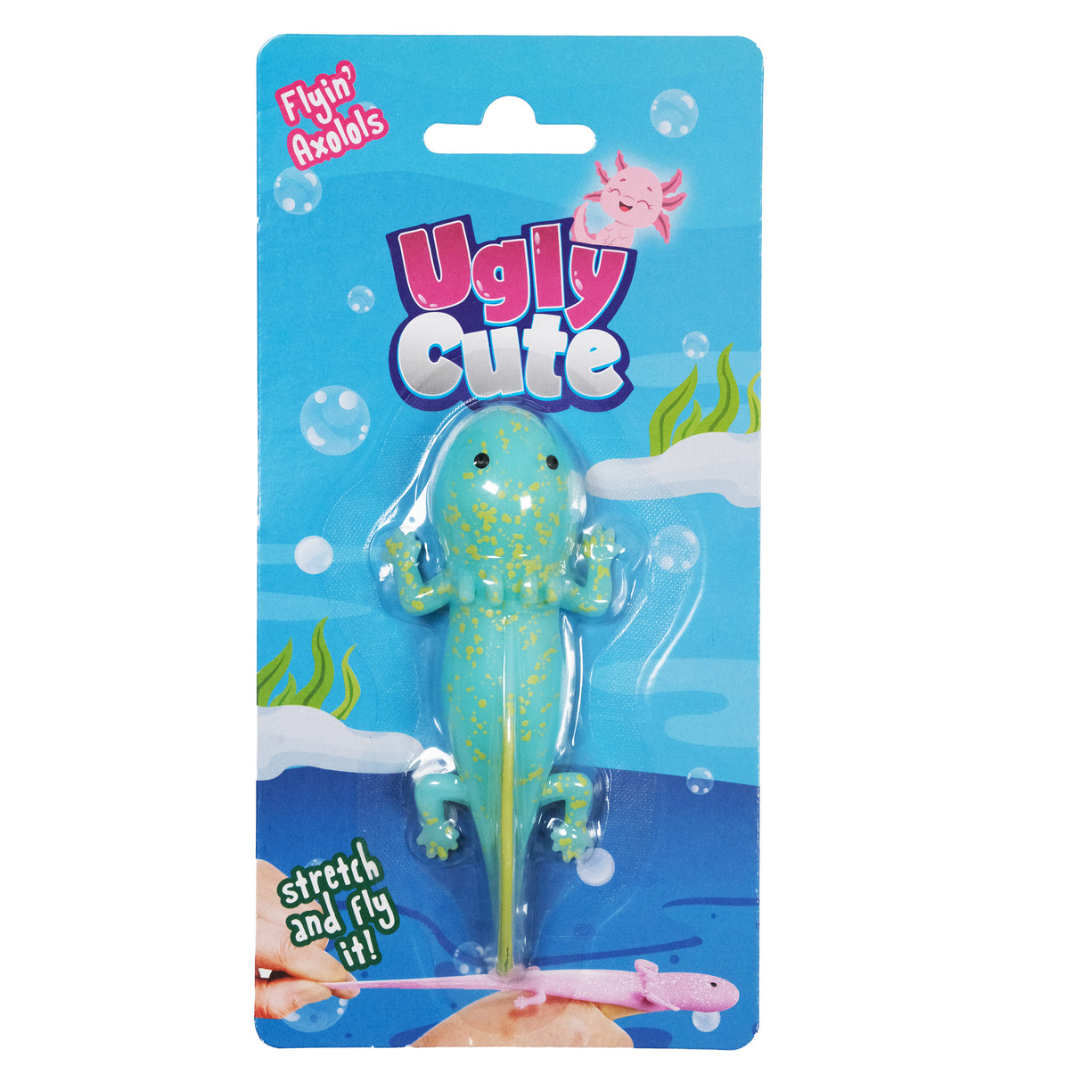 Fliegendes Axolotl Ugly Cute