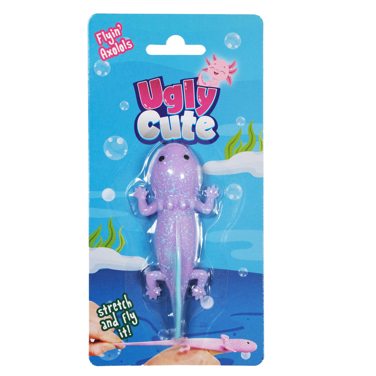 Fliegendes Axolotl Ugly Cute
