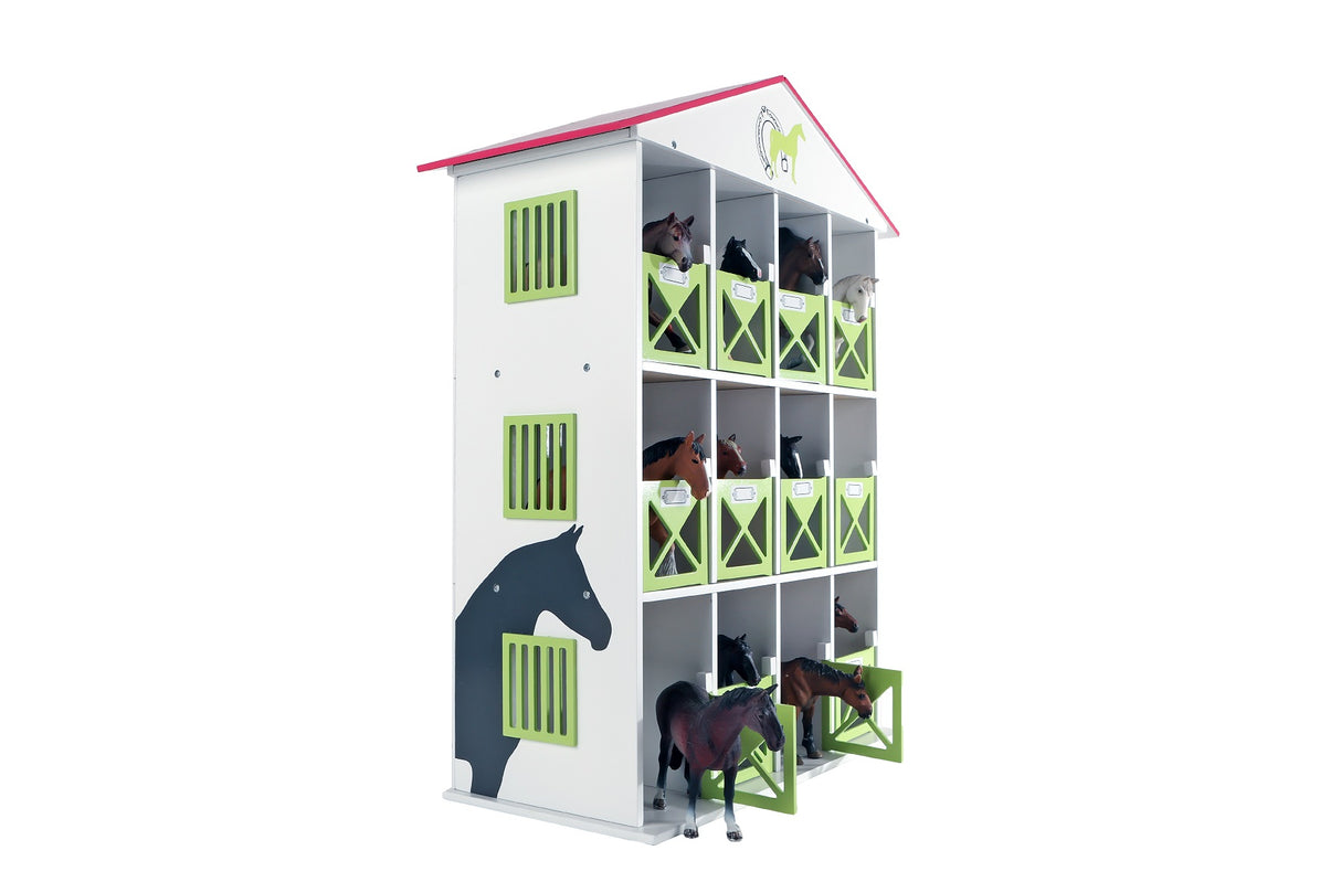 Kids Globe Pferdehotel mit 12 Boxen