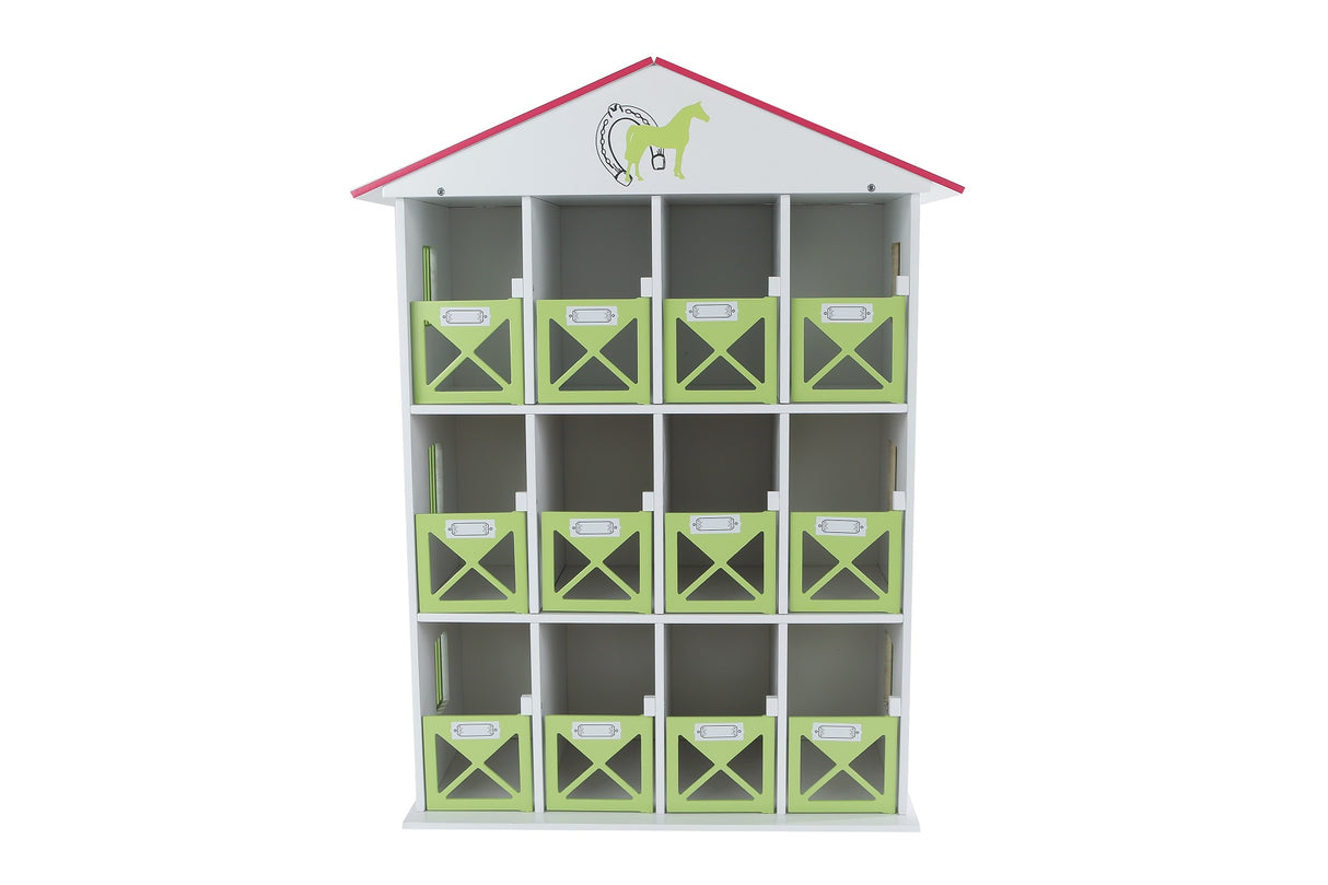 Kids Globe Pferdehotel mit 12 Boxen
