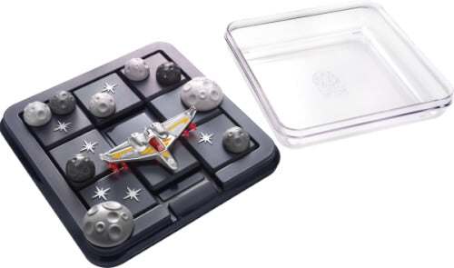 Asteroiden-Alarm Spielbrett mit Raumschiff und Puzzleteilen für Kinder ab 8 Jahren