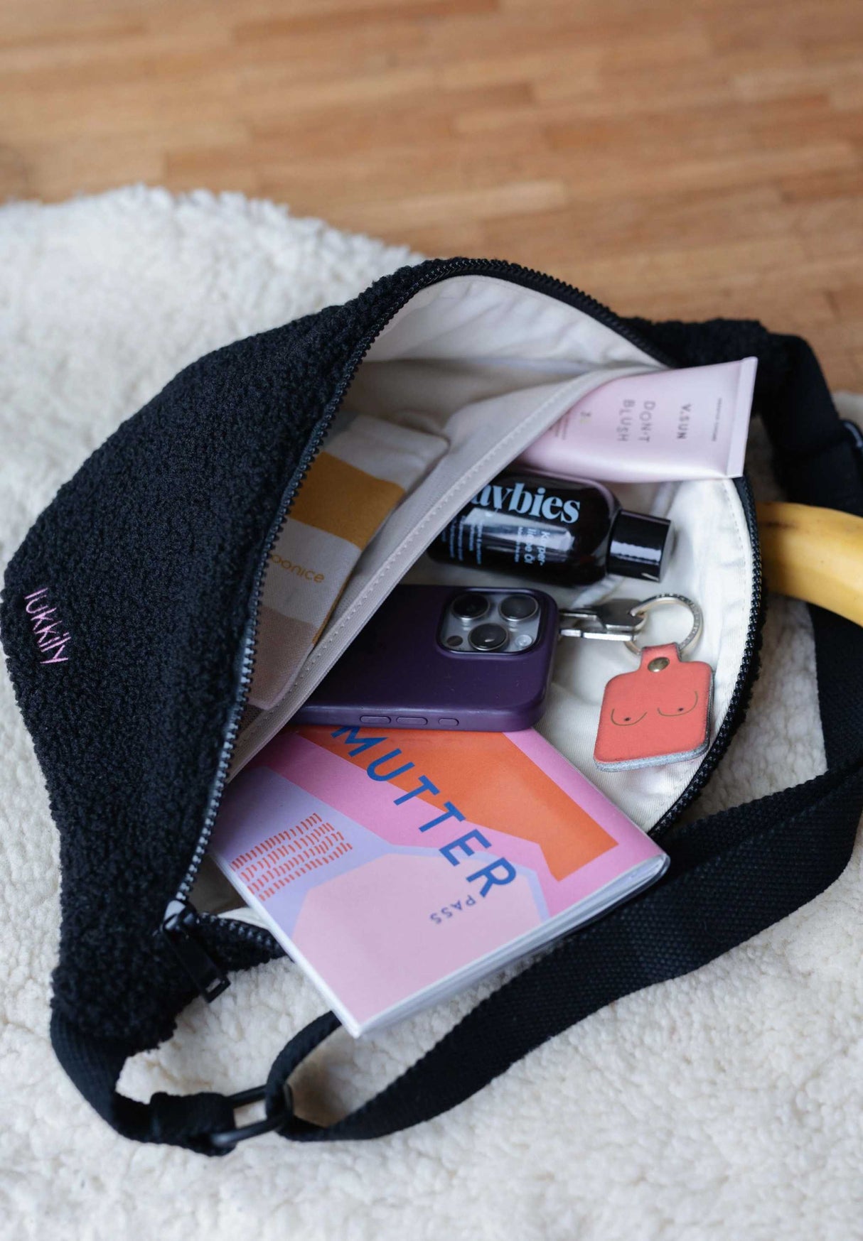 Belt Bag Big Teddy Black