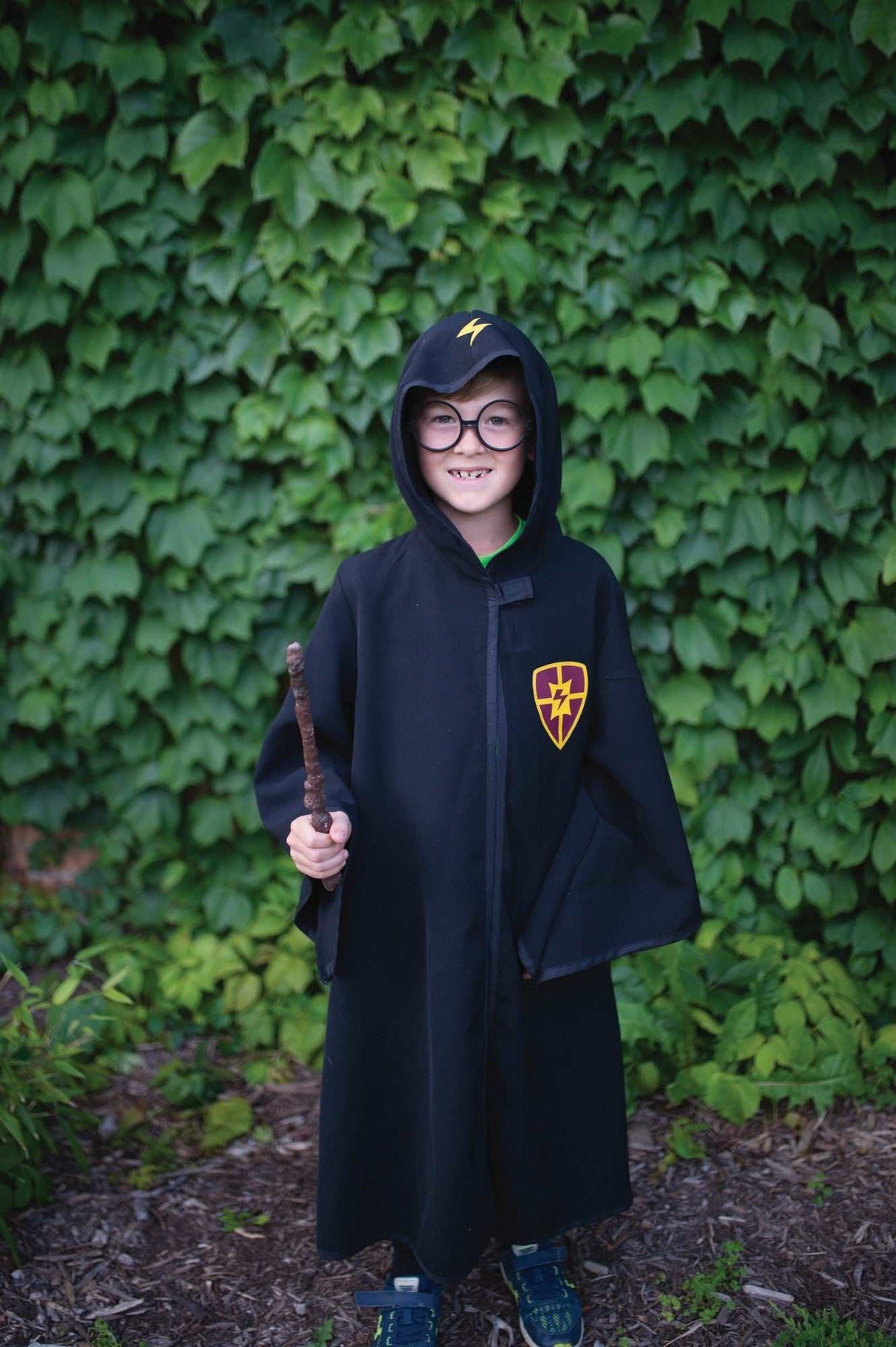 Zauberer-Umhang & Brille 5-6 Jahre