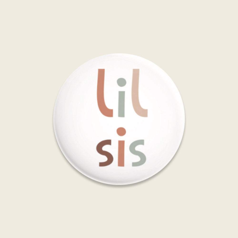 Button lil sis
