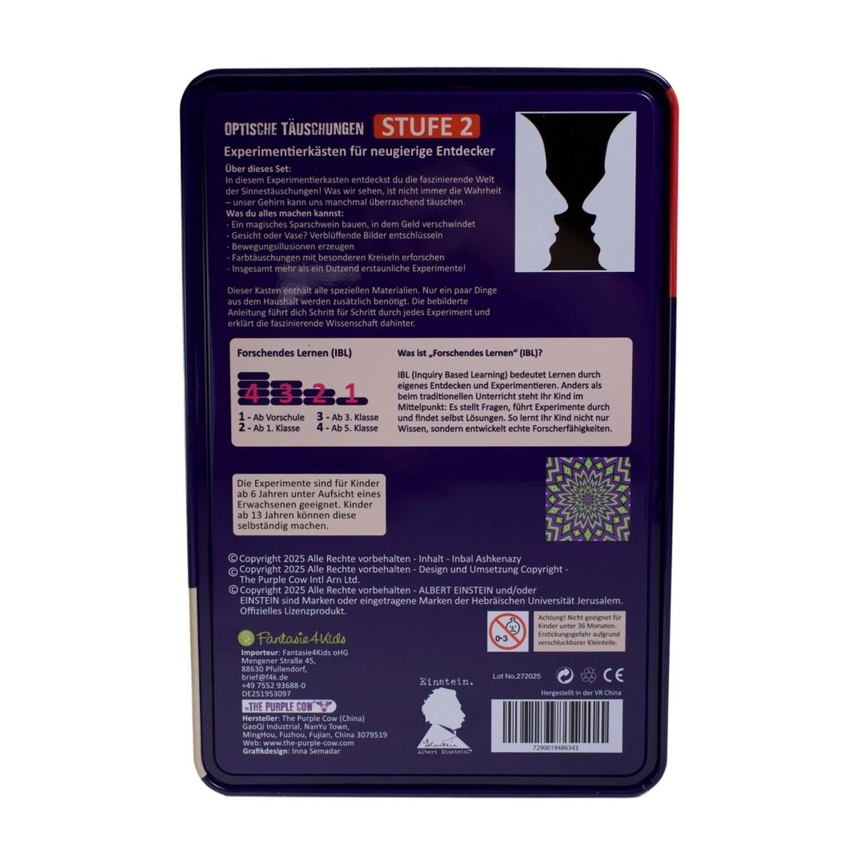 Einstein Experimentierkasten - Optische Täuschungen