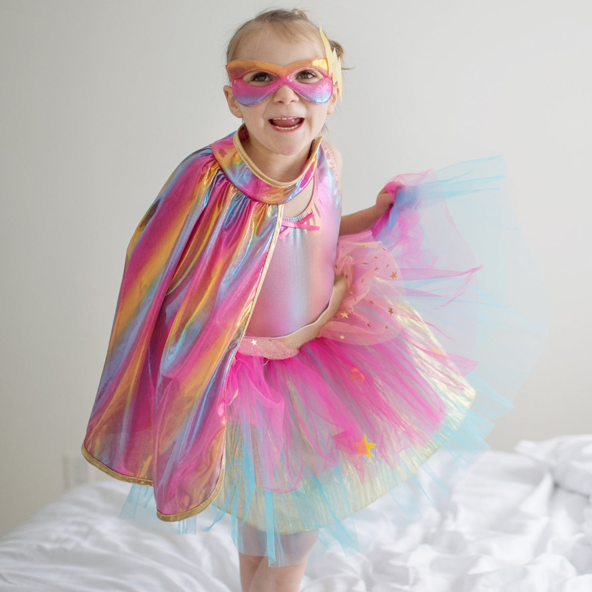 Super-Duper Tutu & Umhang & Maske 4-6 Jahre