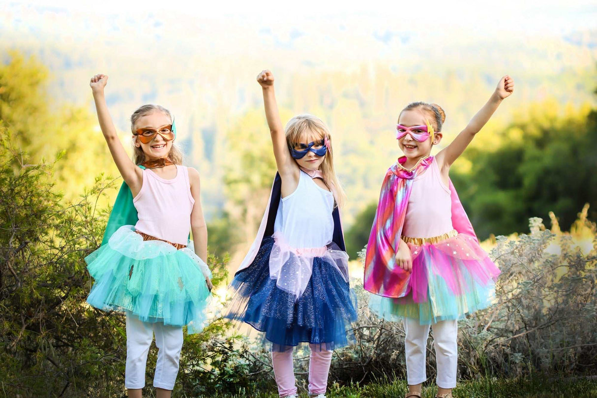 Super-Duper Tutu & Cape & Maske 7-8 Jahre