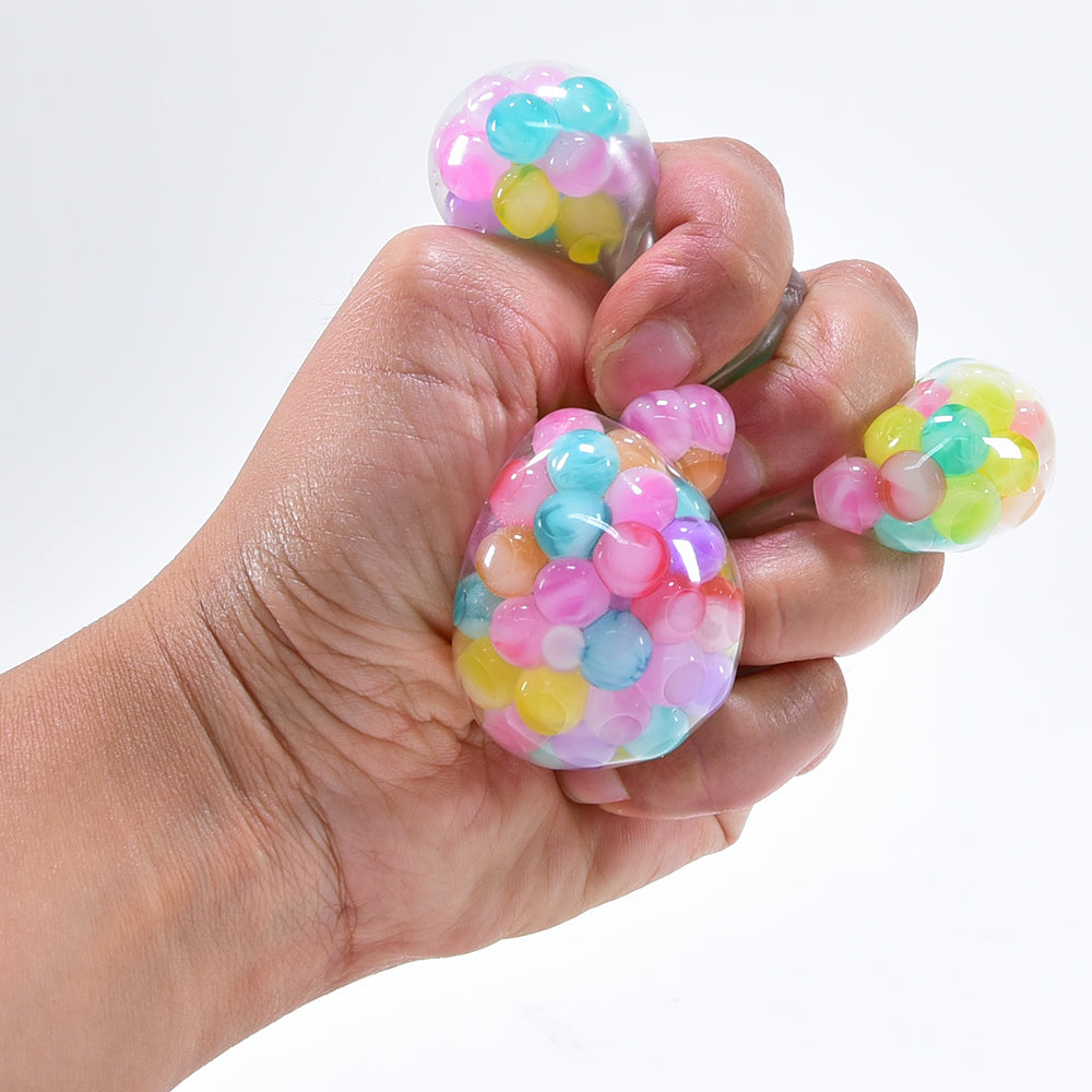 Quetsch Flutschiball mit Wasserperlen