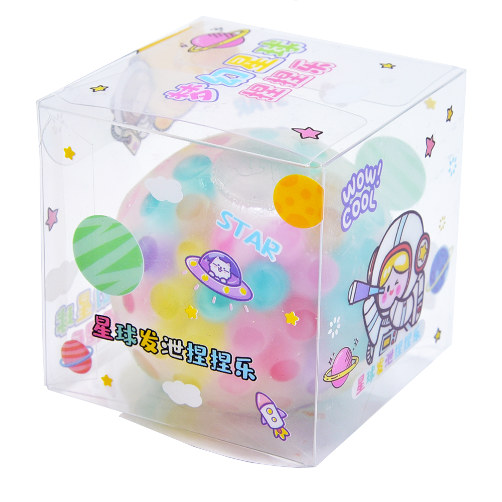 Quetsch Flutschiball mit Wasserperlen