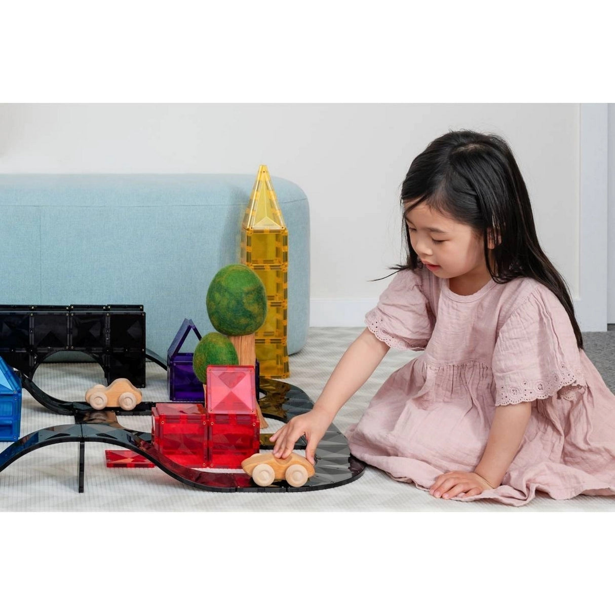 Magnetbausteine Roads Creative 48 Teile