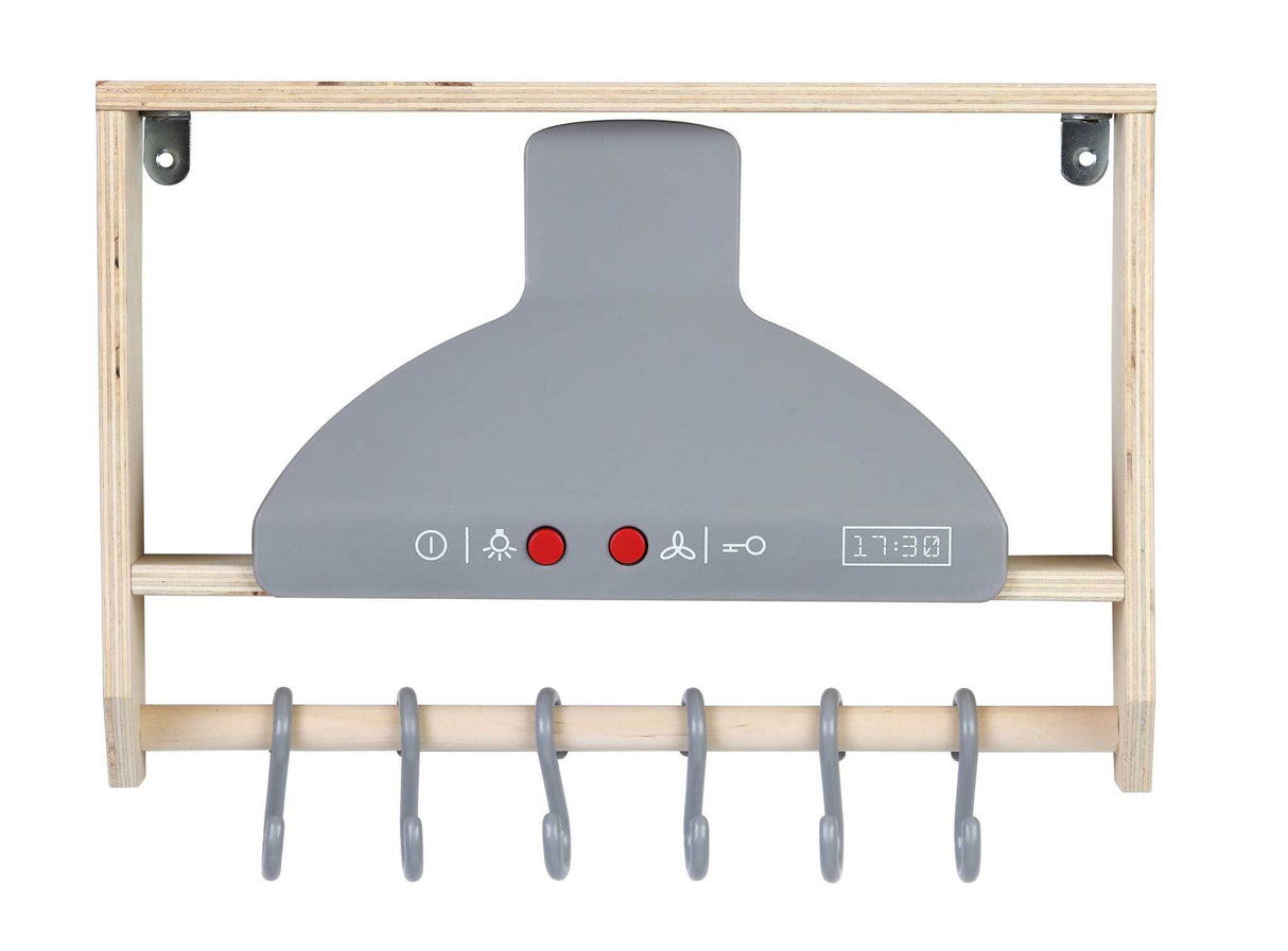 Dunstabzugshaube für Kinderküche mit Licht und Sound