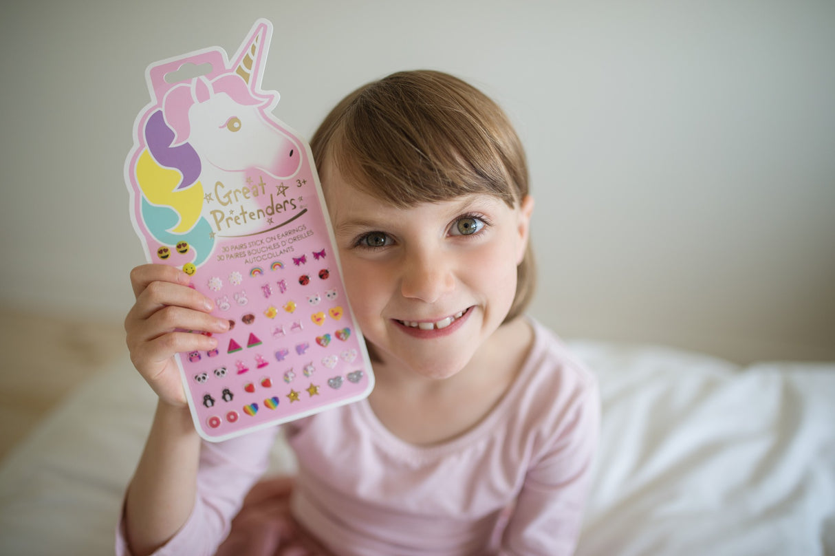 Einhorn Ohrsticker (30 Paar)