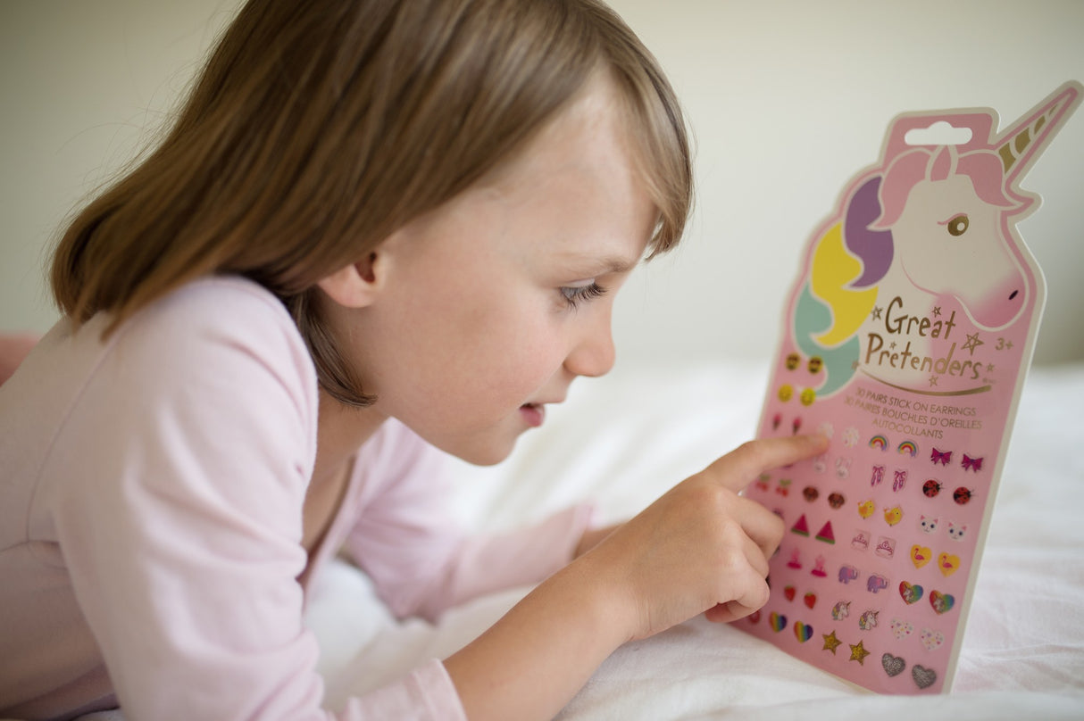 Einhorn Ohrsticker (30 Paar)