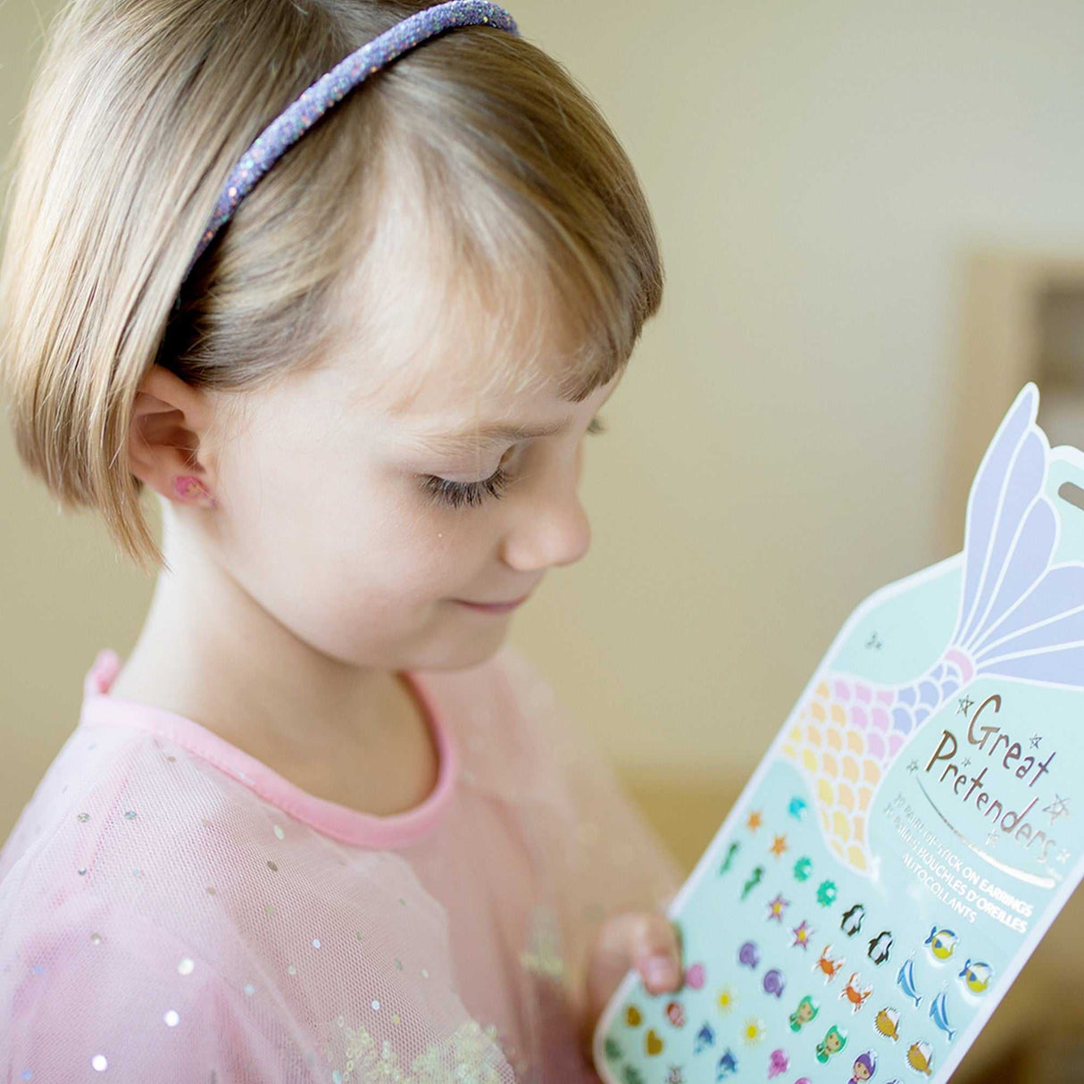 Meerjungfrau Ohrsticker (30 Paar)