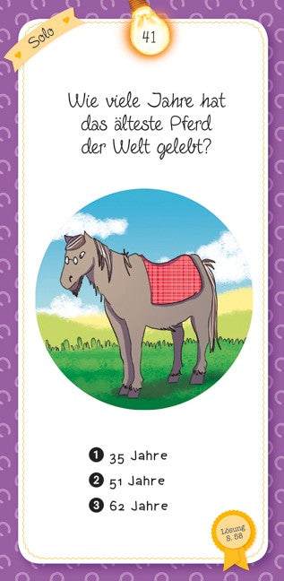 Das Quiz Pferde und Ponys