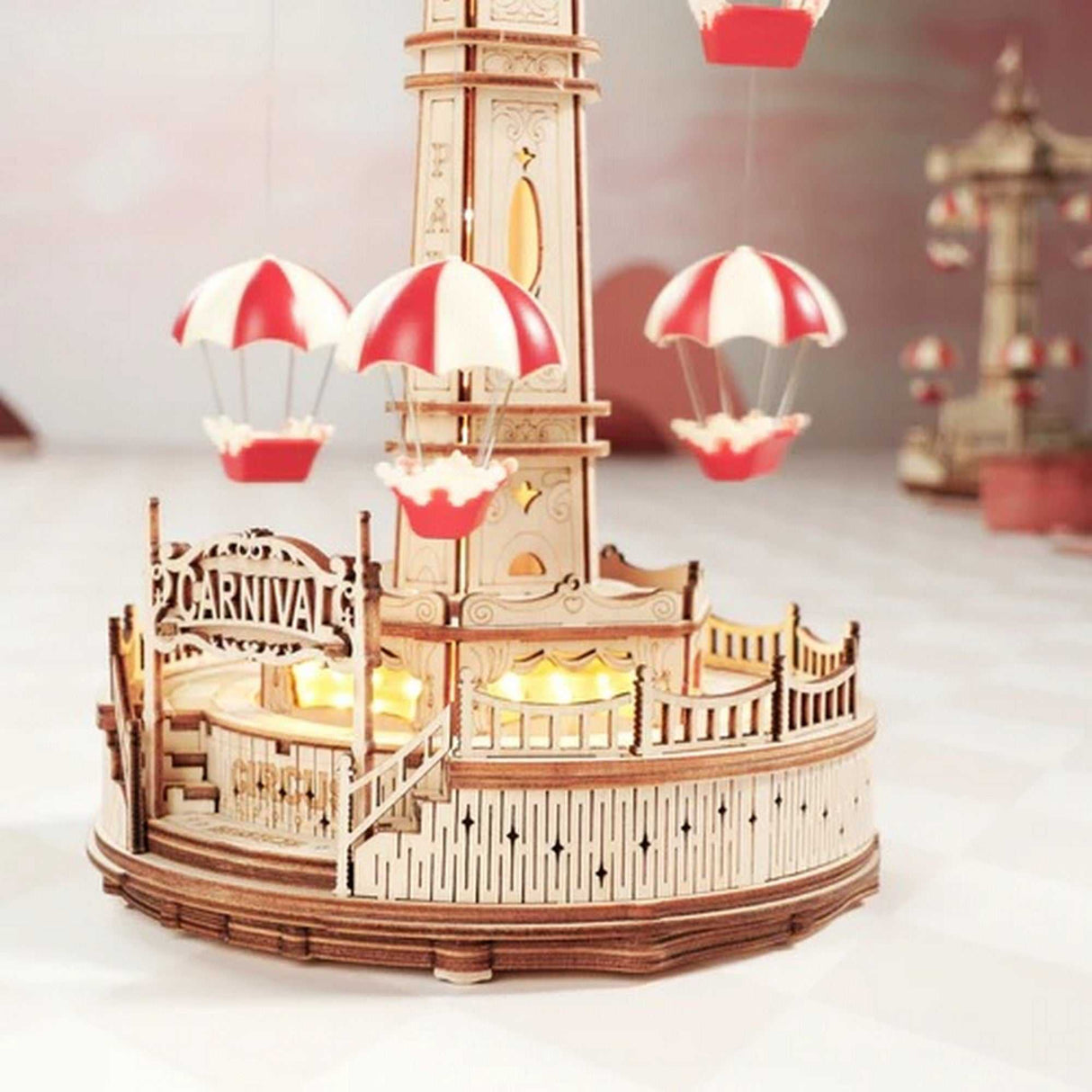 Parachute Tower-Puzzle