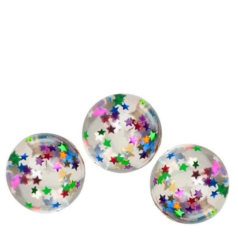 Sternen- Glitzer- Flummi