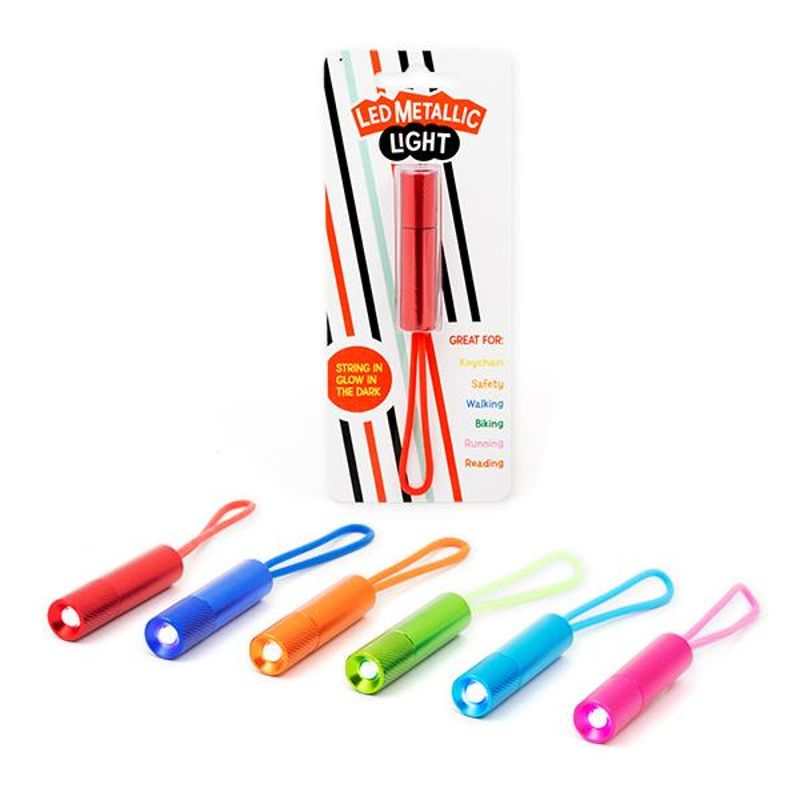 DESIGN & ART LED METALLIC Taschenlampe