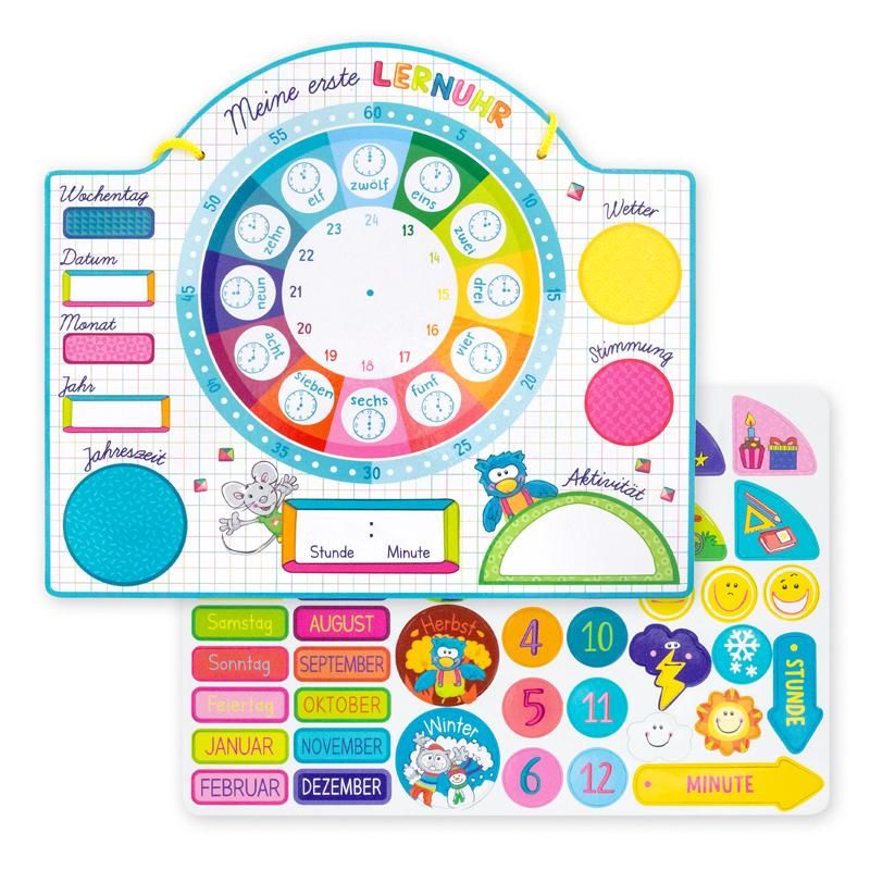 ABC CHAMPIONS Lernuhr-Set