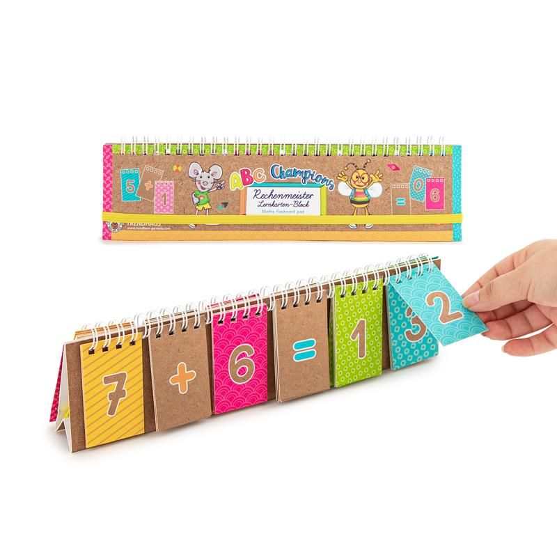 ABC Champions Rechenmeister Lernkarten-Block