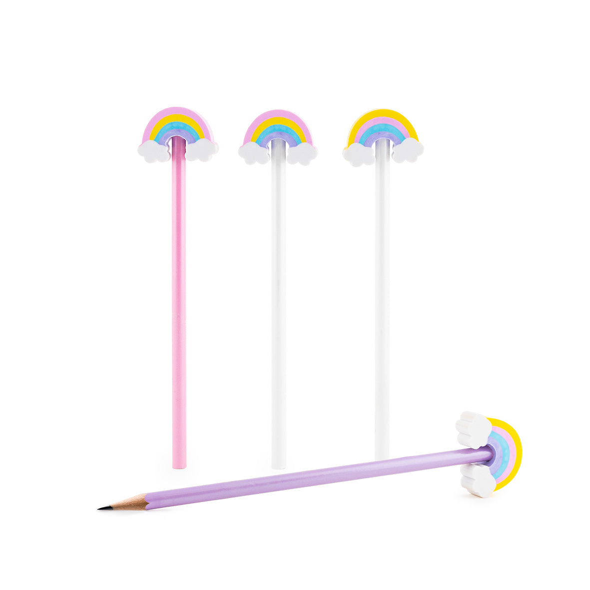 Regenbogen Bleistift & Radierer