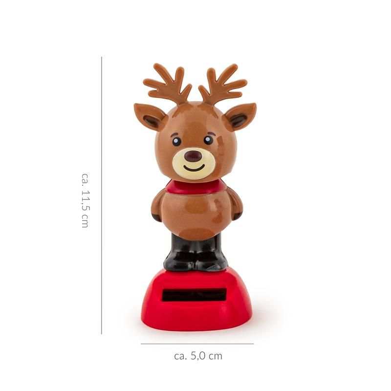 Wichtel Solar-Wackelfigur